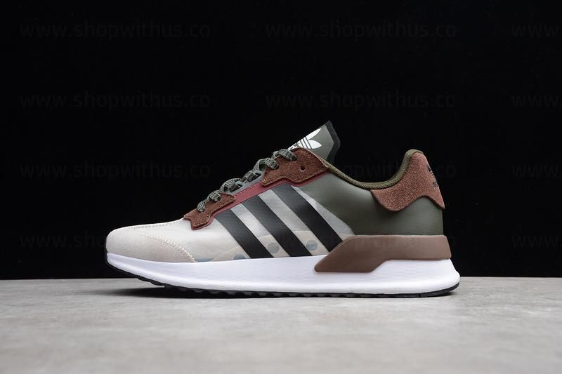adidasUnisex X_PLR - White/Brown/ArmyGreen