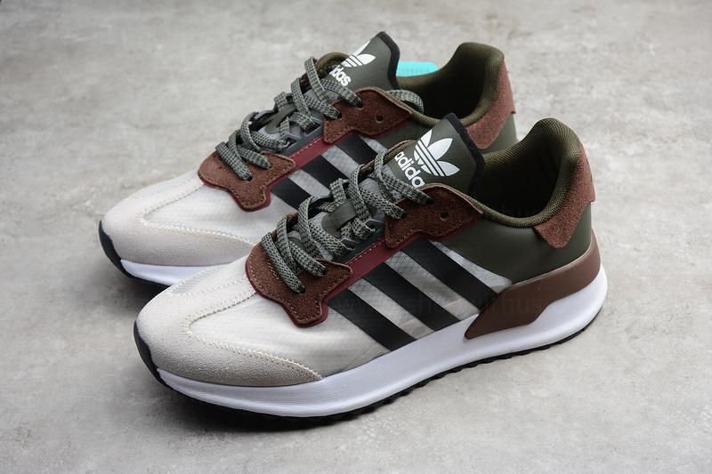 adidasUnisex X_PLR - White/Brown/ArmyGreen