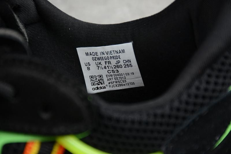 Ozweego Adiprene - Black/Orange/Green
