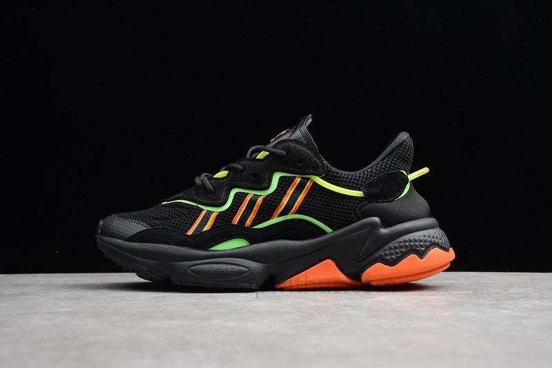 Ozweego Adiprene - Black/Orange/Green