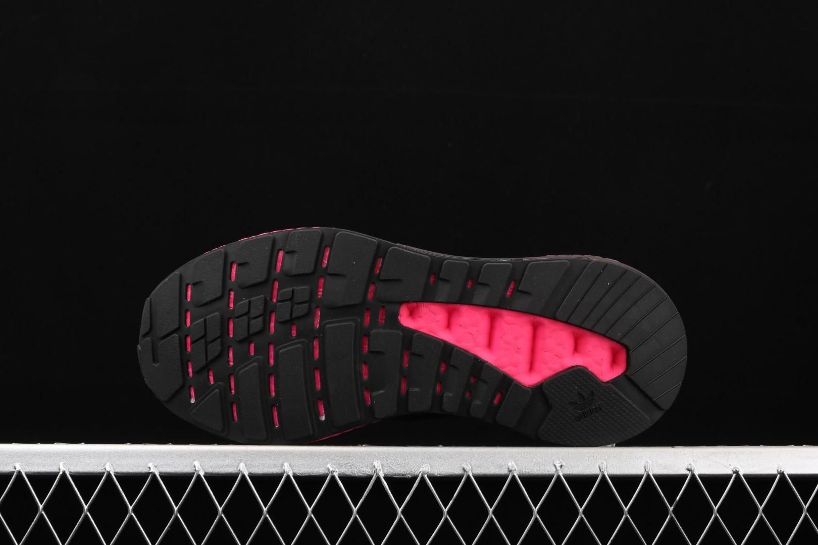 ZX 2K Boost - Core Black/Shock Pink