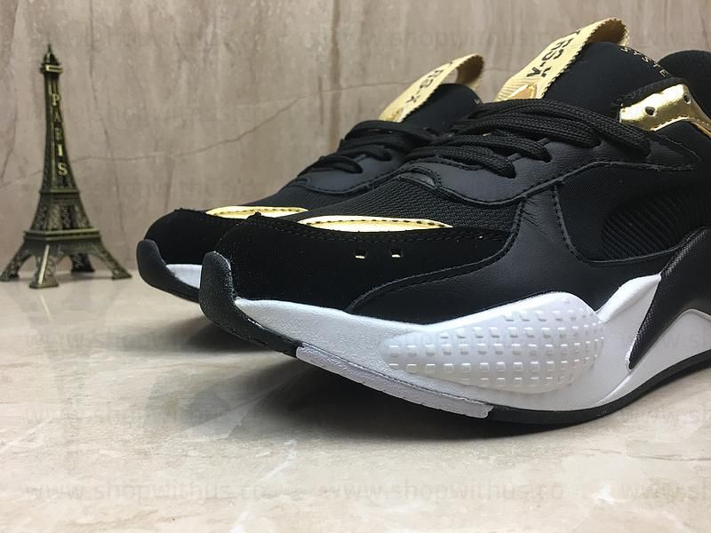 PumaUnisex RS-X Trophy Trainers - Black/Gold