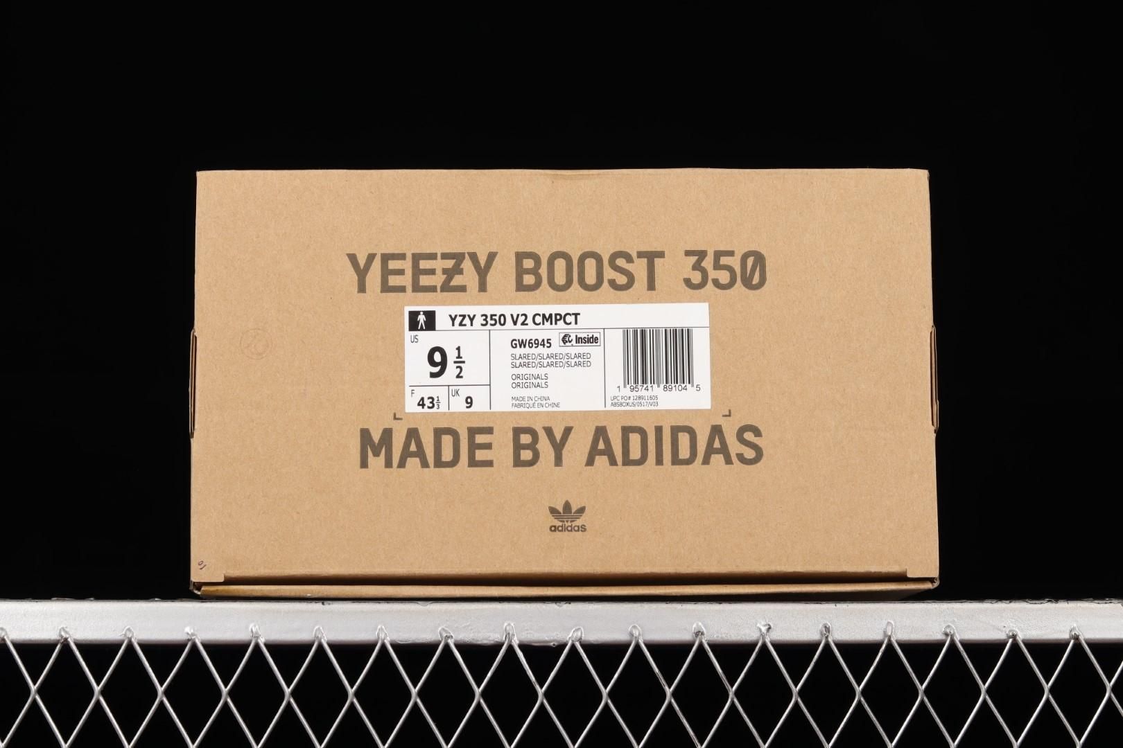 adidasUnisex Yeezy 350 V2 CMPCT - Slate Red