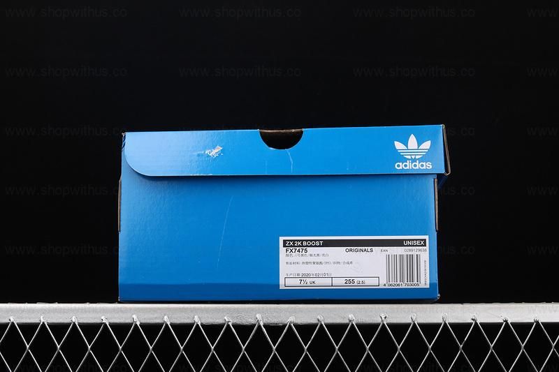 adidasUnisex ZX 2K Boost - Black Iridescent