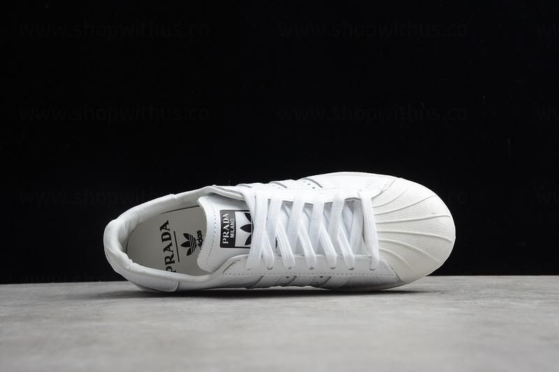 adidasUnisex Superstar xPrada - Core White