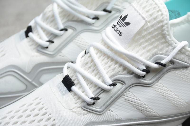 adidasUnisex ZX 2K Boost - White Black