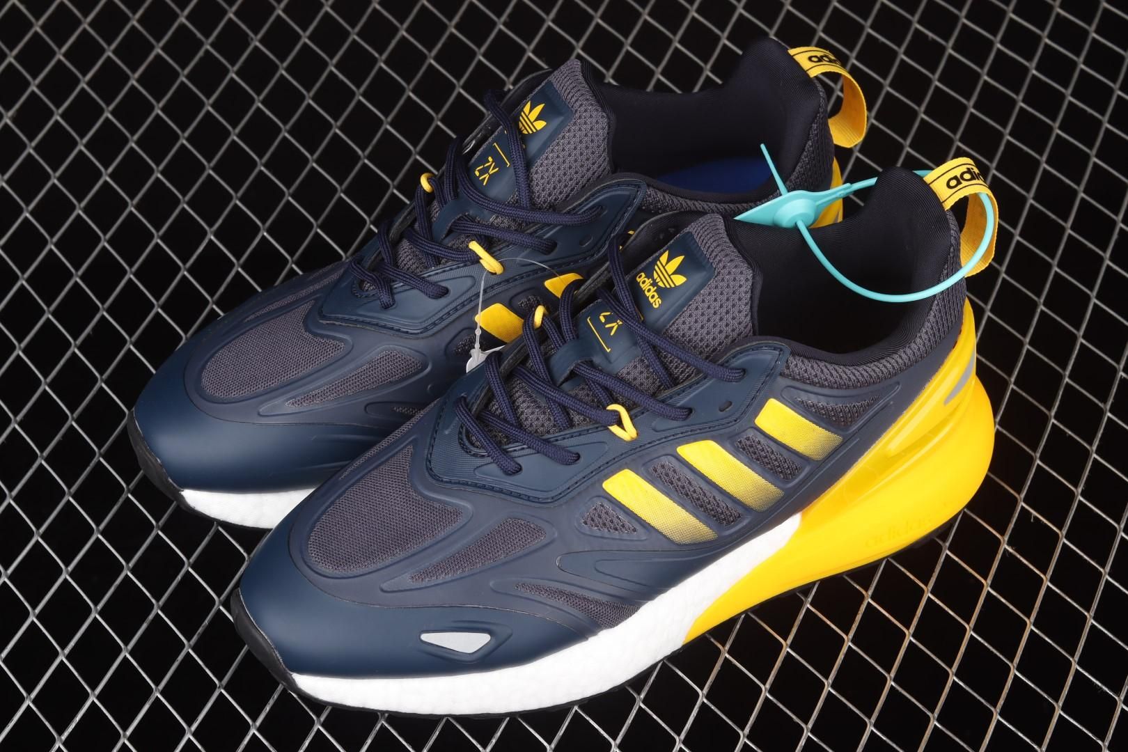 adidasUnisex ZX 2K Boost 2.0 - Crew Blue