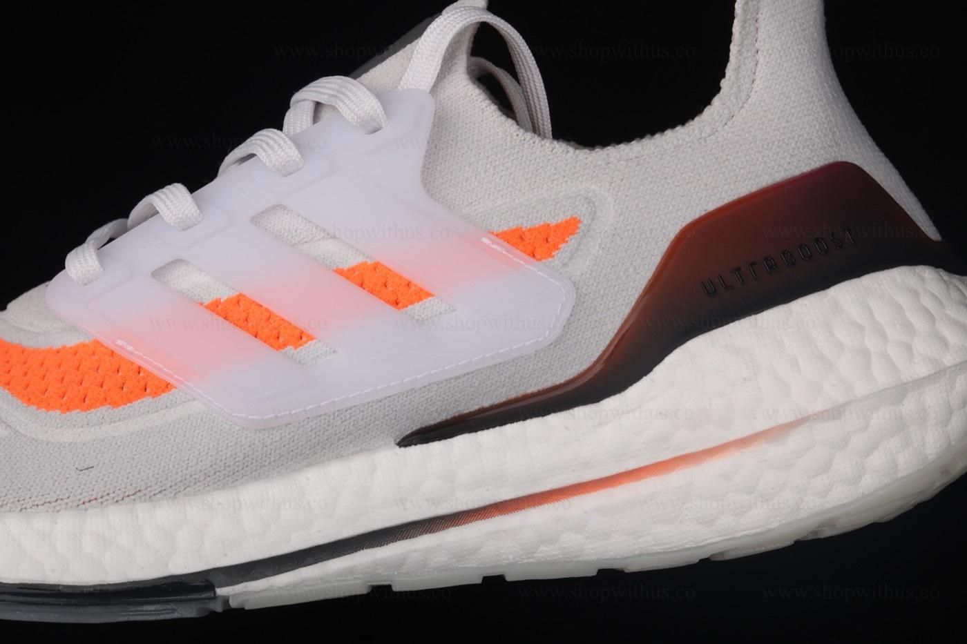 adidasUnisex Ultraboost 21 - Grey Screaming Orange