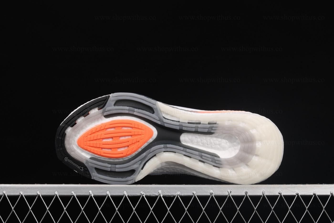 adidasUnisex Ultraboost 21 - Grey Screaming Orange