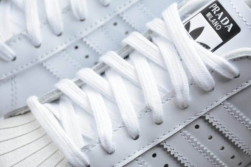 adidasUnisex Superstar xPrada - Core White