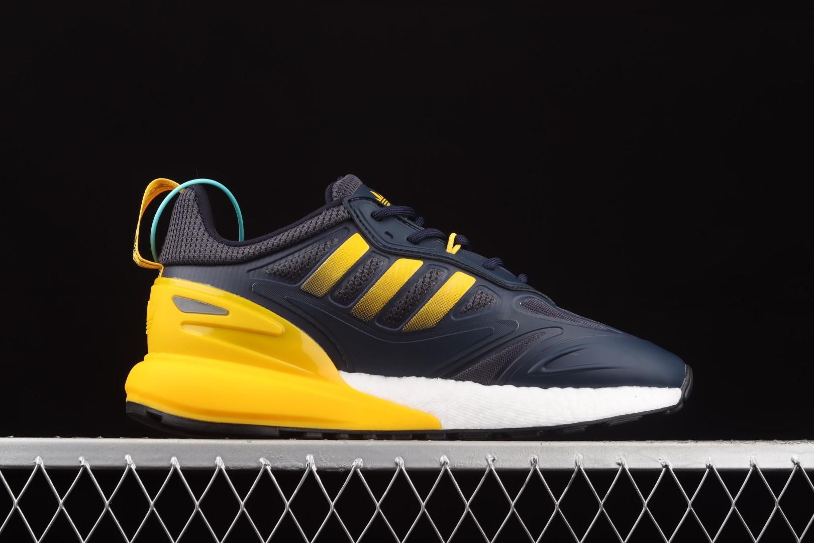 adidasUnisex ZX 2K Boost 2.0 - Crew Blue