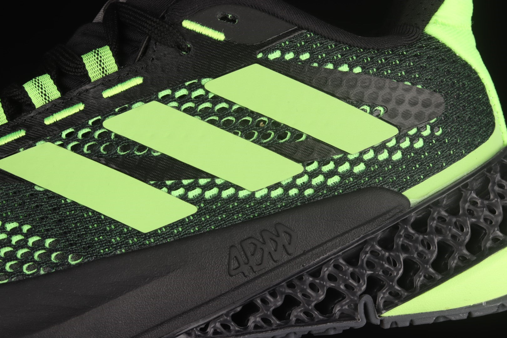 adidasUnisex 4DFWD Pulse - Core Black /Signal Green