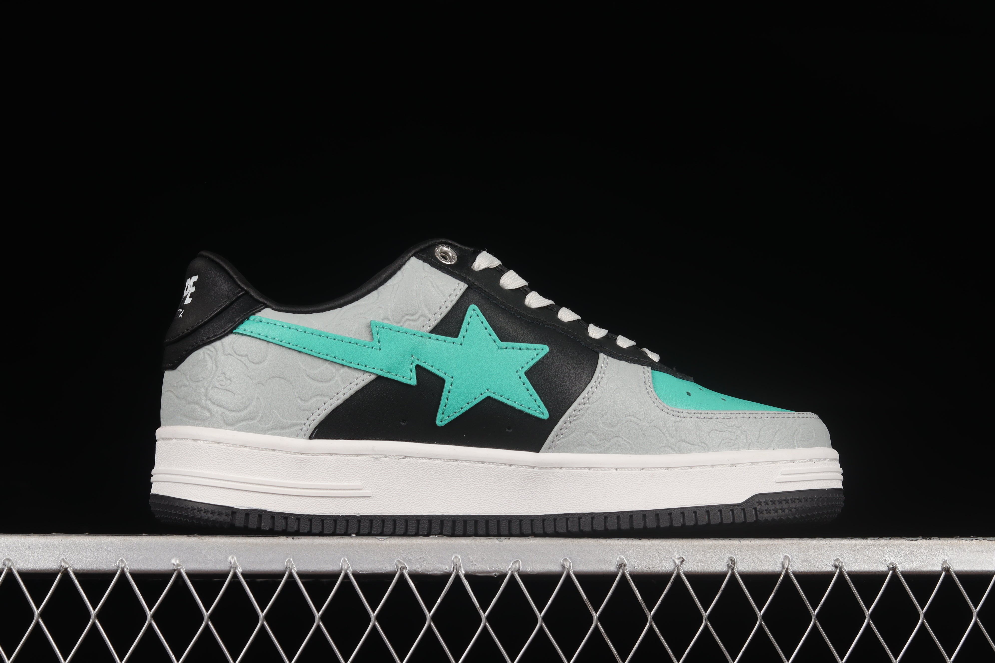 A Bathing Ape Bape Sta Low - Grey/Green