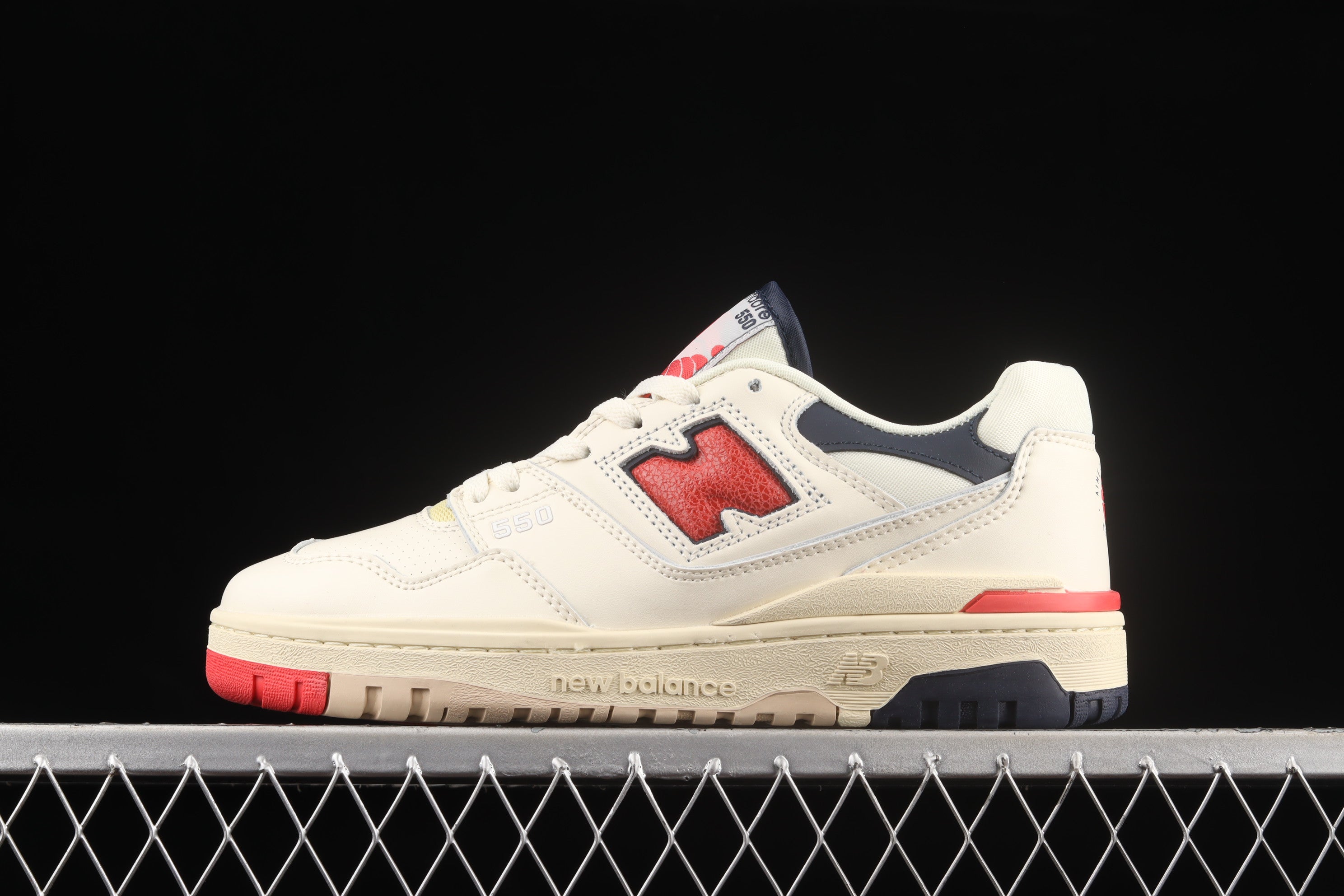 New Balance 550 X Aime Leon Dore - Red Navy