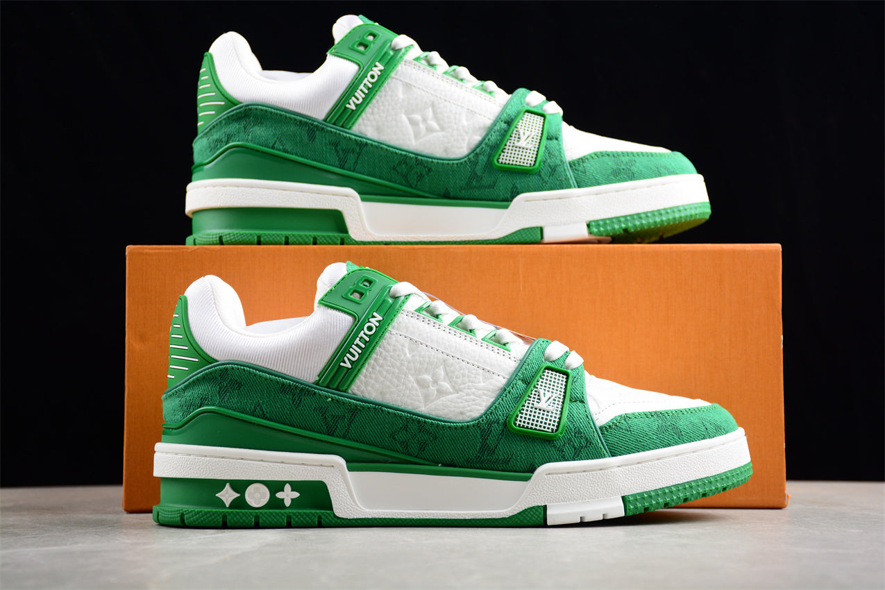 LouisVuitton Trainer - Green monogram