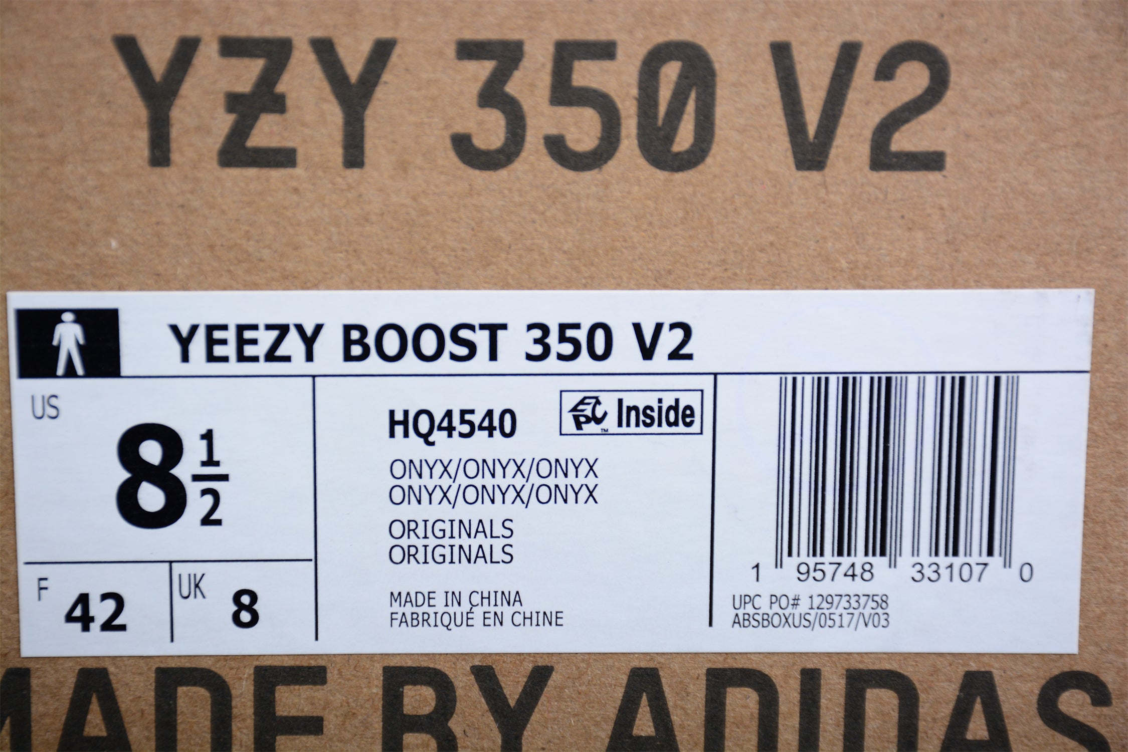 adidasUnisex Yeezy Boost 350 - Onyx