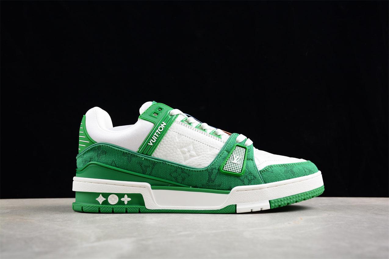 LouisVuitton Trainer - Green monogram