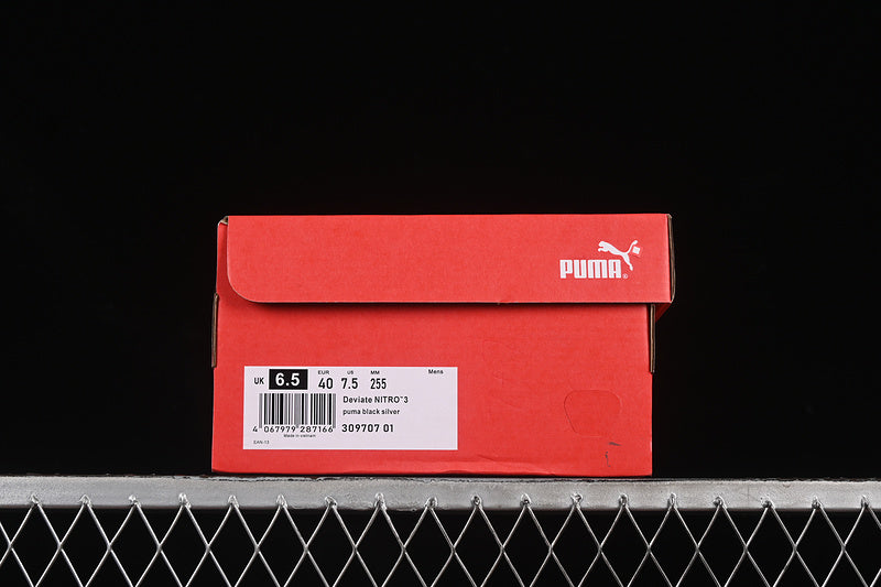 PumaUnisex  Deviate Nitro 3 - Black White