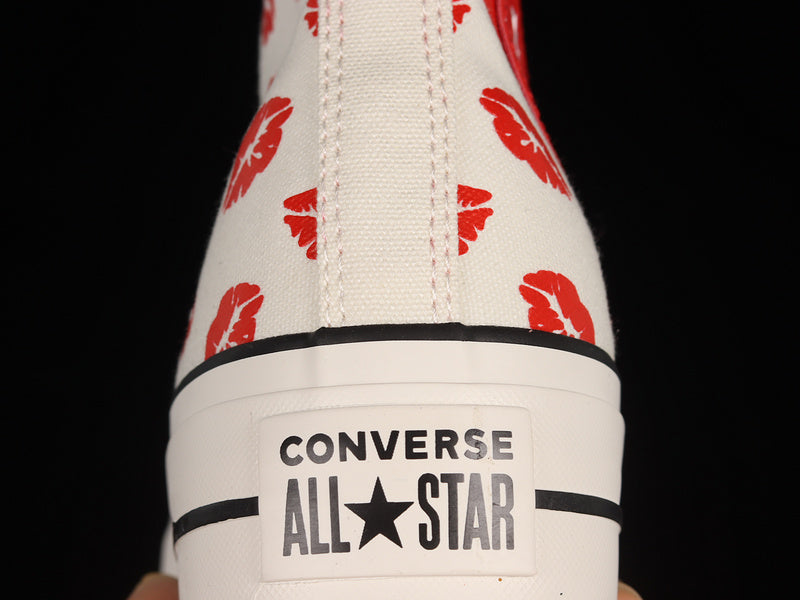 Unisex Converse Chuck Taylor - Red Lip Heart