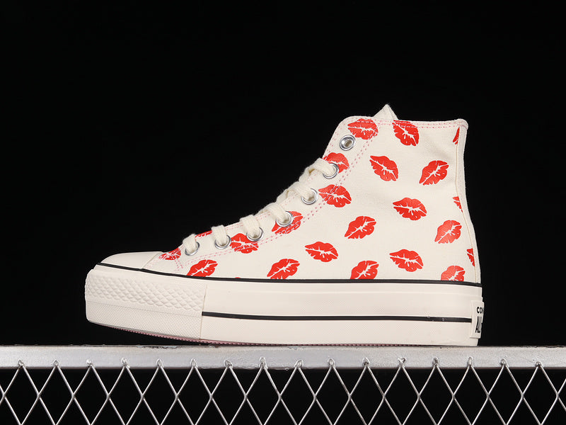 Unisex Converse Chuck Taylor - Red Lip Heart