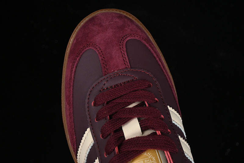adidasUnisex Samba - Maroon Gold Metallic