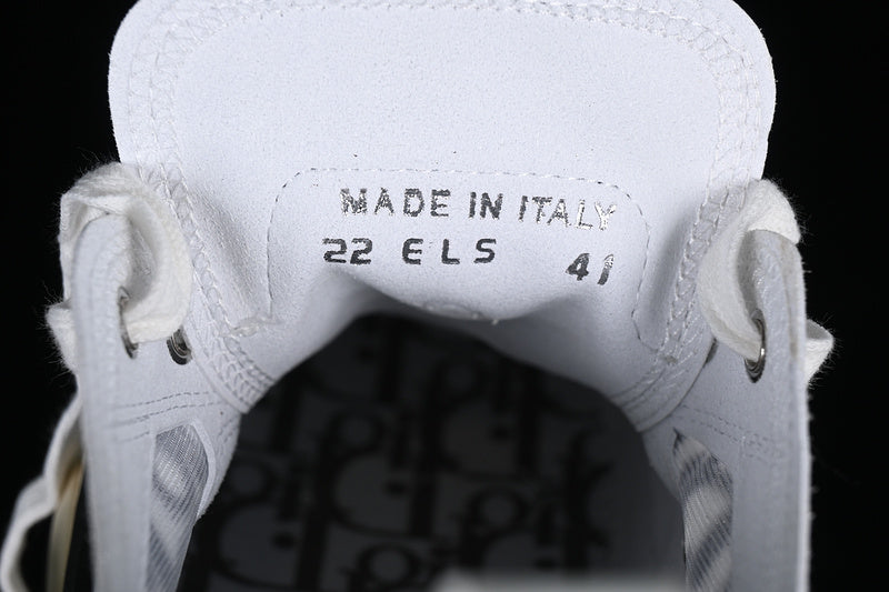 DiorUnisex b23 low top oblique -  White