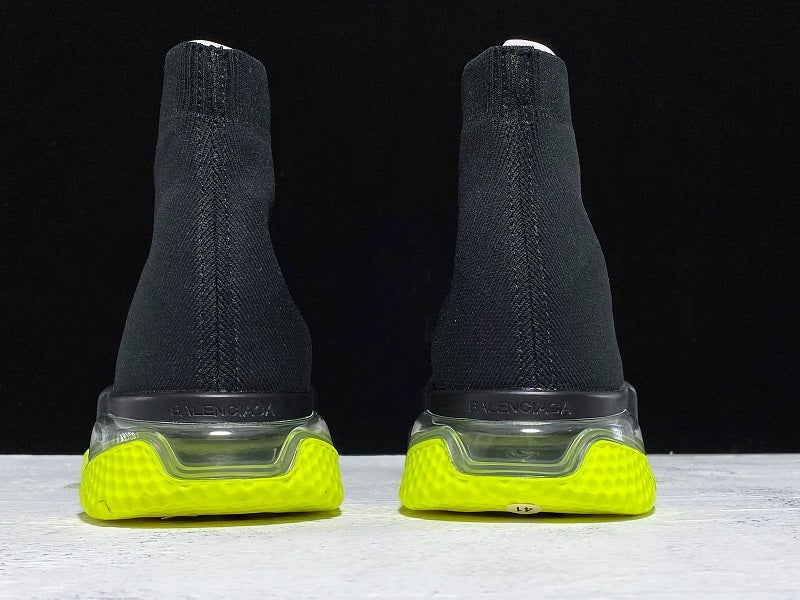 BalenciagaUnisex Speed Trainer Clear Sole - Neon