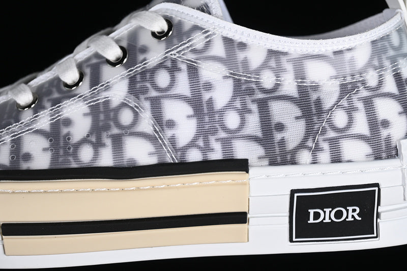 DiorUnisex b23 low top oblique -  White