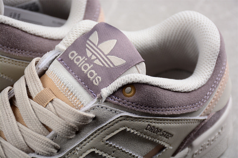 adidasUnisex Drop Step Low - White/Purple