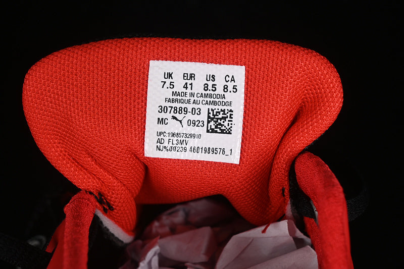 PumaUnisex Ferrari Future Cat - Black Rosso Corsa
