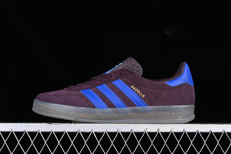 adidasUnisex Gazelle Indoor - Maroon Blue