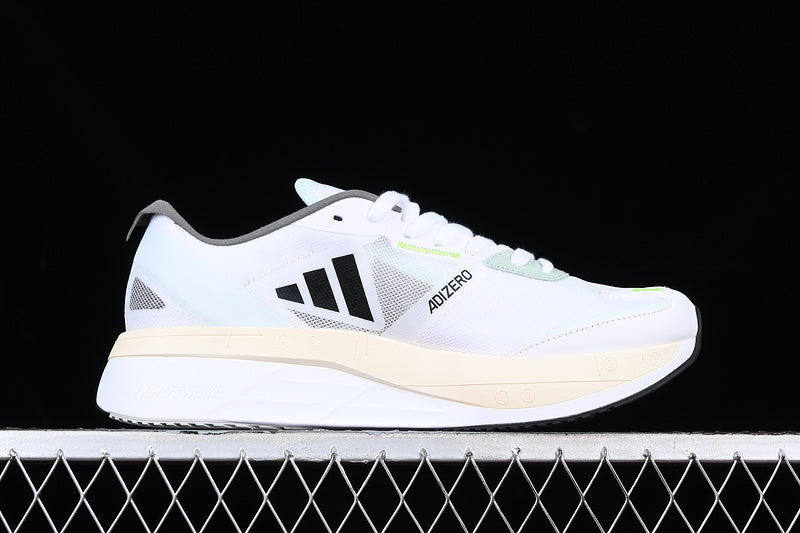 adidasUnisex Adizero Boston 11 - White/Green