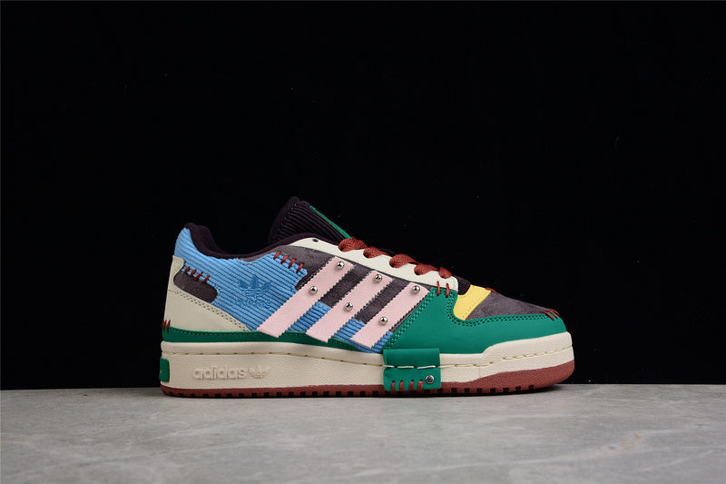 adidasUnisex Melting sadness forum low- Patchwork/White