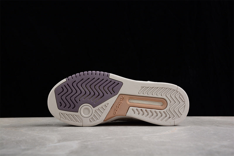 adidasUnisex Drop Step Low - White/Purple