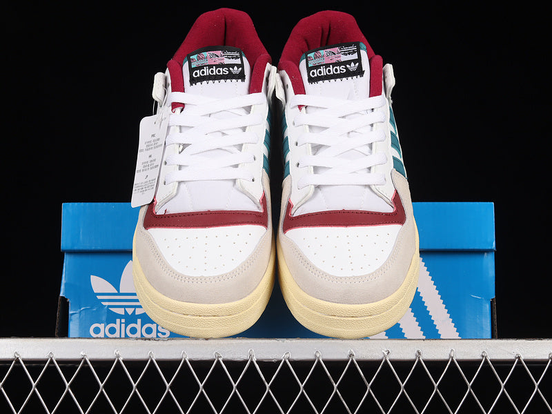 adidasUnisex Forum Low - Teal Burgundy