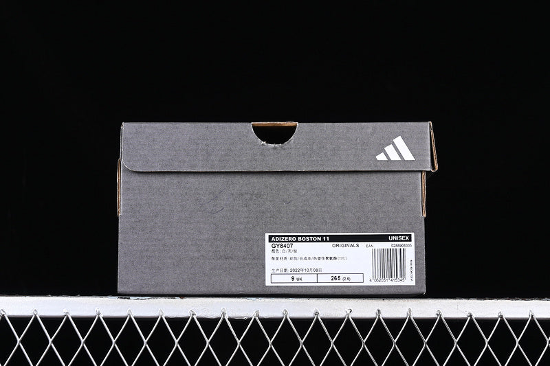 adidasUnisex Adizero Boston 11 - White/Green