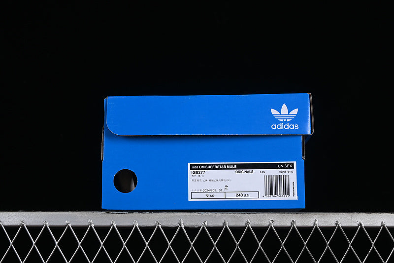 adidasUnisex Adifom Superstar Mule - Black