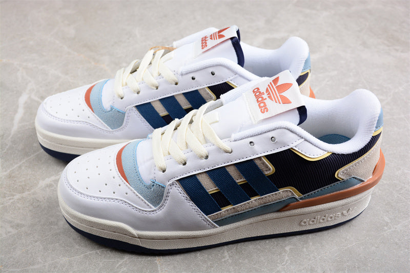 adidasUnisex Forum Exhibit Low 2 - White/Blue