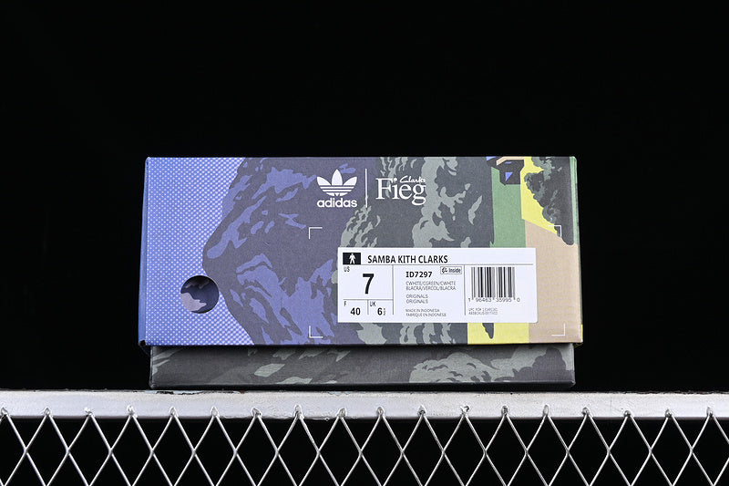 Ronnie Fieg x Clarks x 8TH Street Samba - White