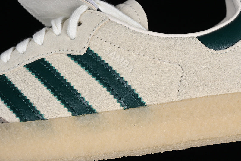 Ronnie Fieg x Clarks x 8TH Street Samba - White