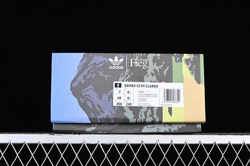 Ronnie Fieg x Clarks x 8th Street Samba 'Shadow Green'