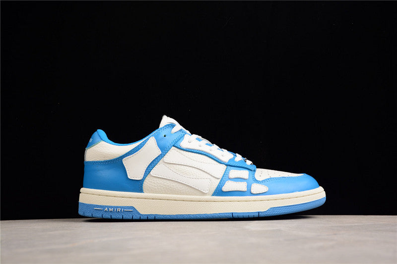 Amiri Skel Top Low - Blue/White