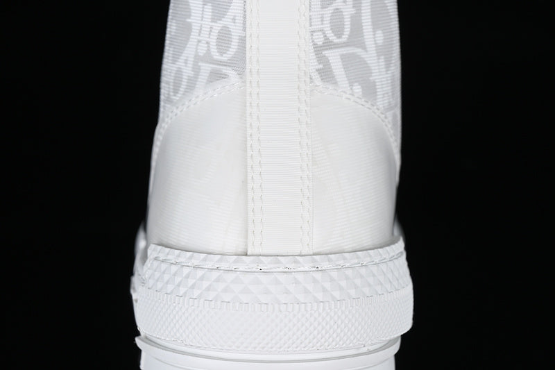 DiorUnisex B23 High Oblique Canvas - White Calfskin