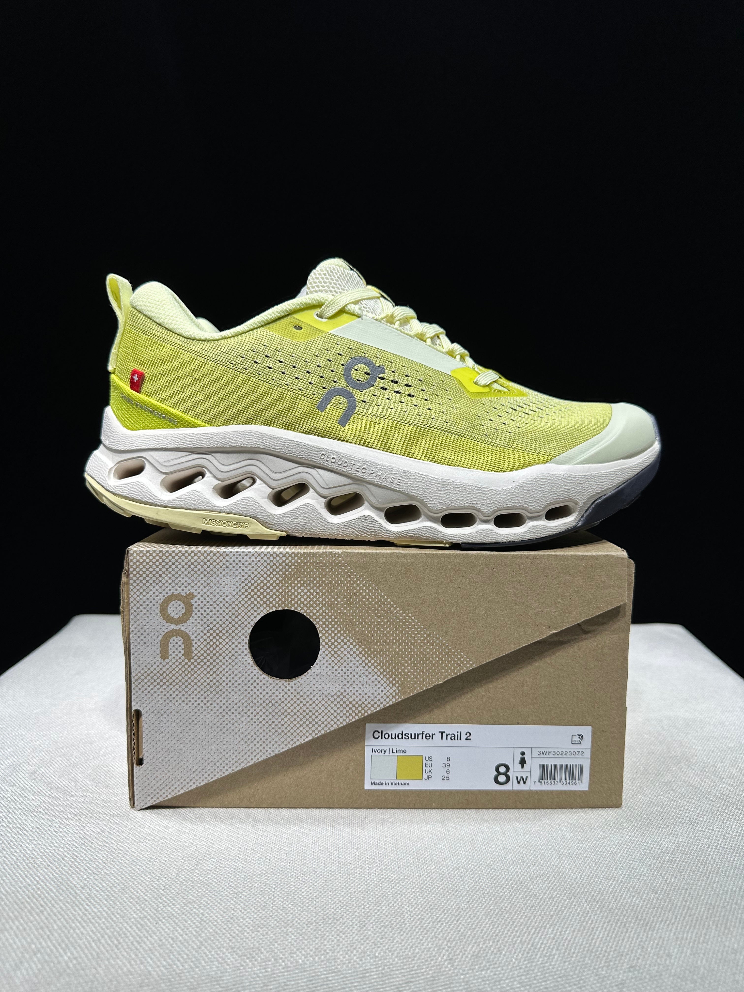 OnRunning Cloudsurfer Trail 2 - "Ivory Lime"