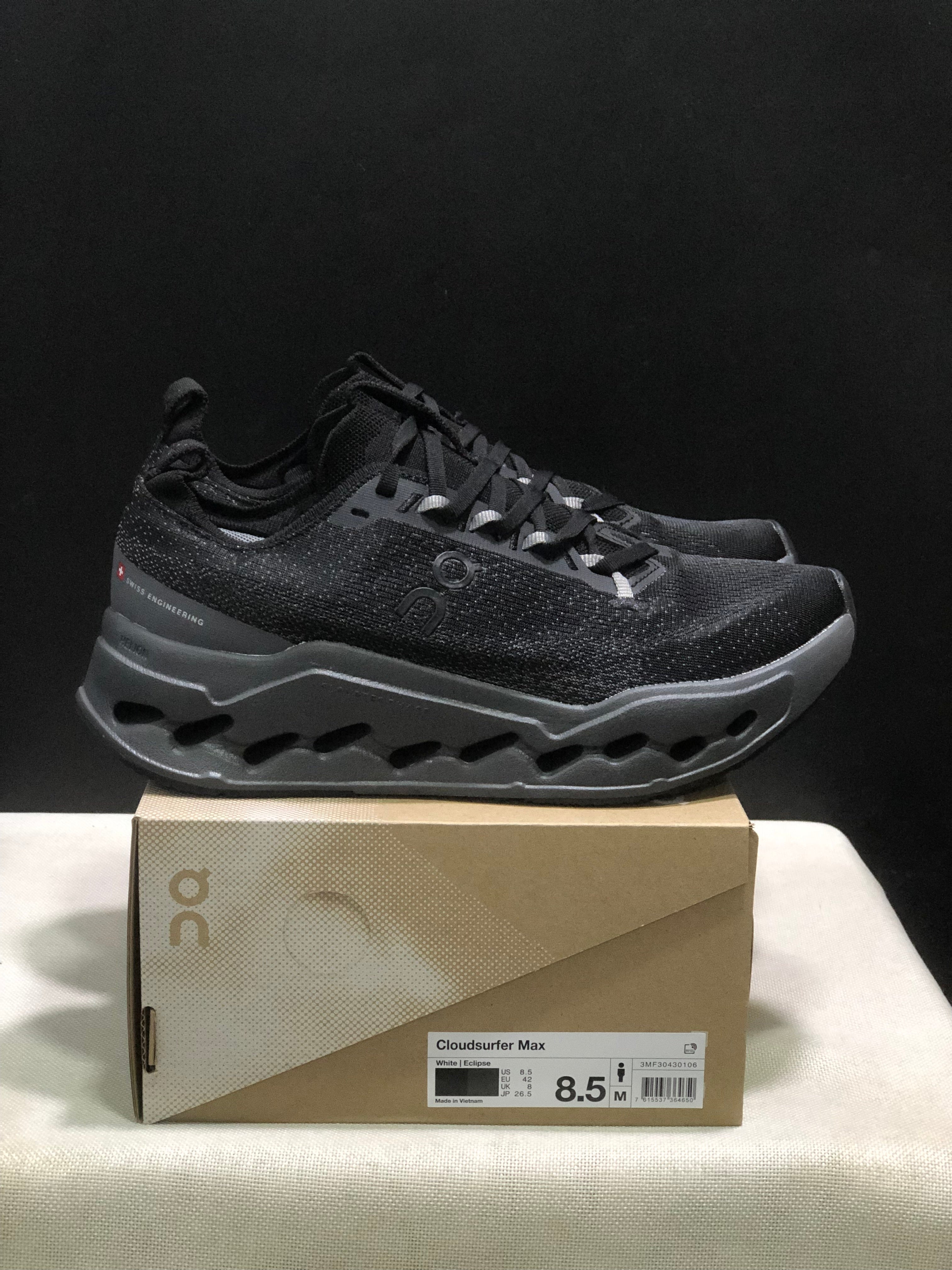 OnRunning Cloudsurfer Max - "Black Eclipse"