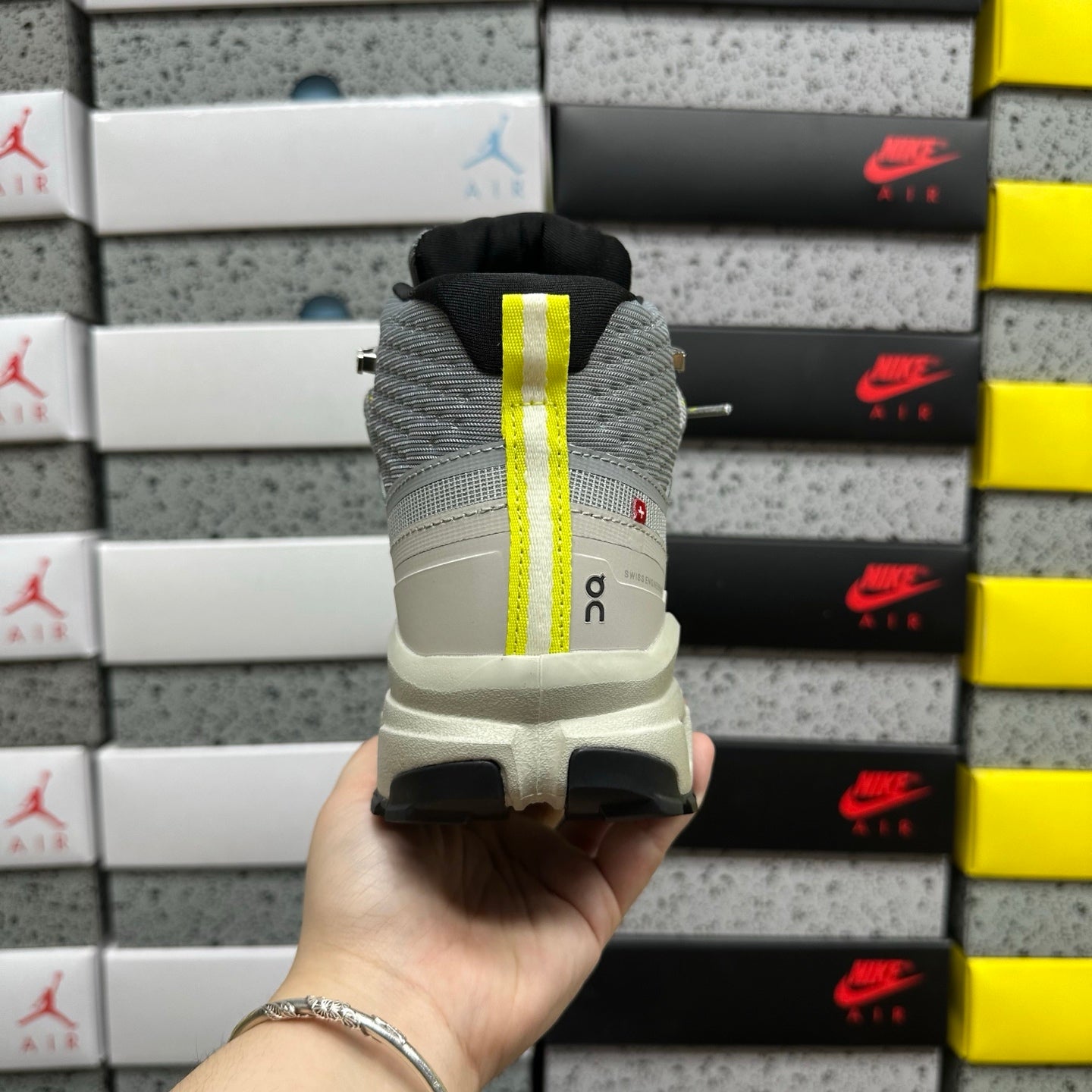 OnRunning Cloudrock Mid Waterproof - "Alloy Ice"