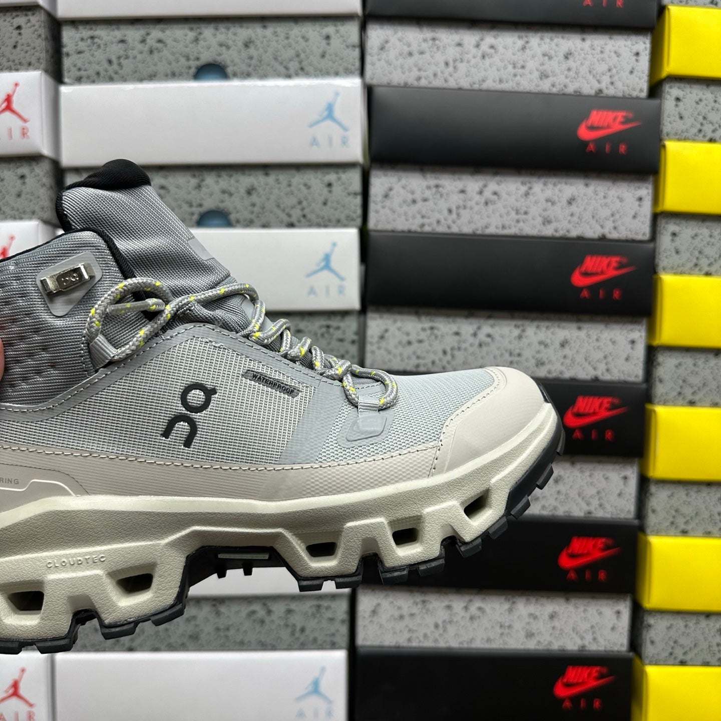 OnRunning Cloudrock Mid Waterproof - "Alloy Ice"