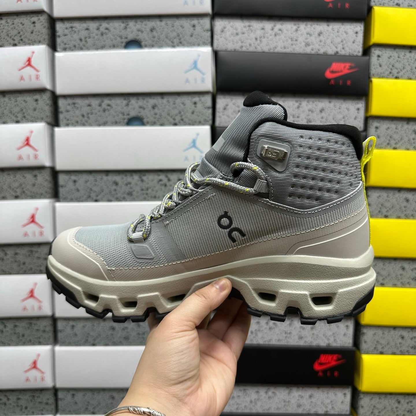OnRunning Cloudrock Mid Waterproof - "Alloy Ice"
