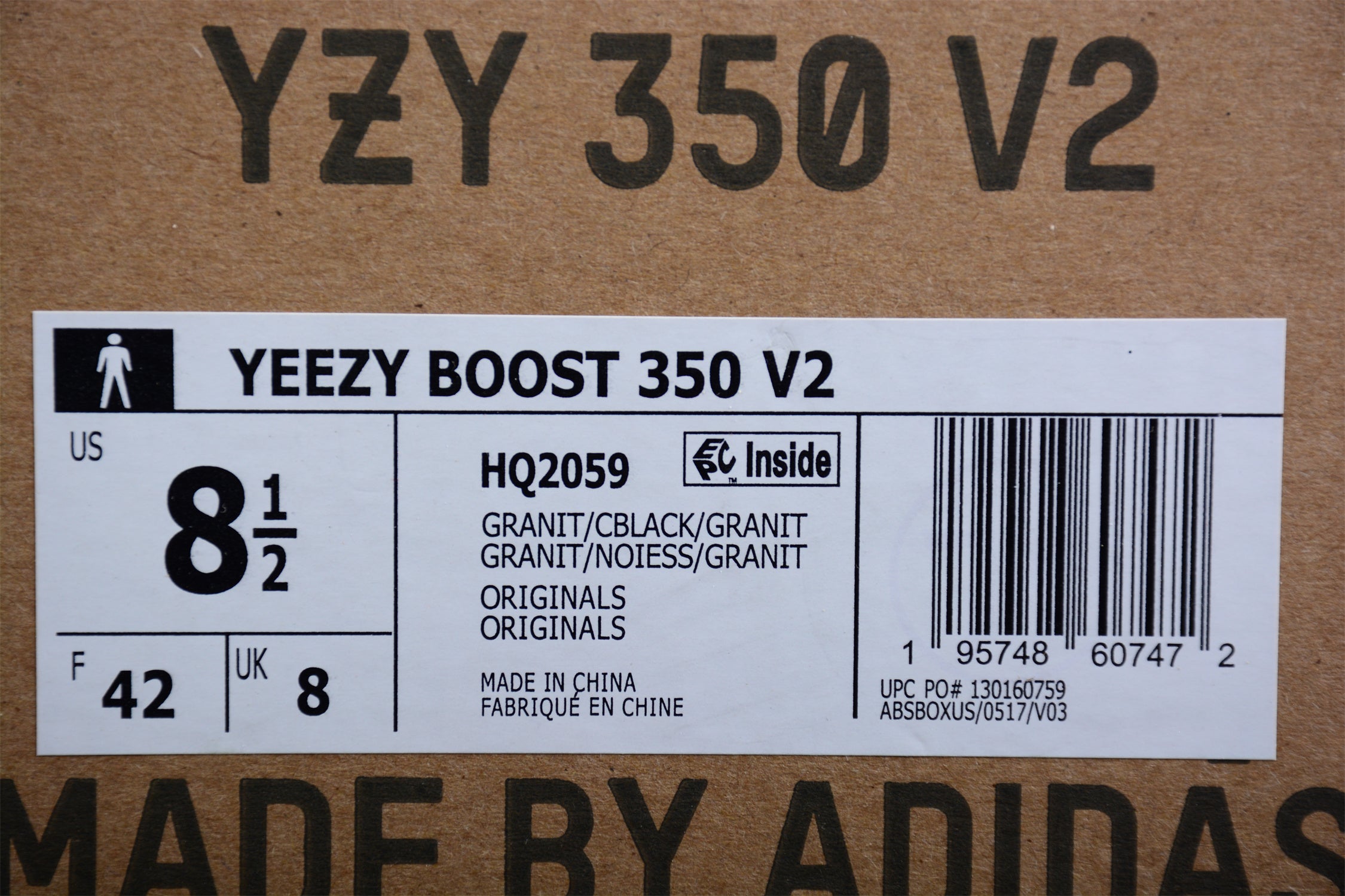 adidasUnisex yeezy 350 - Granite
