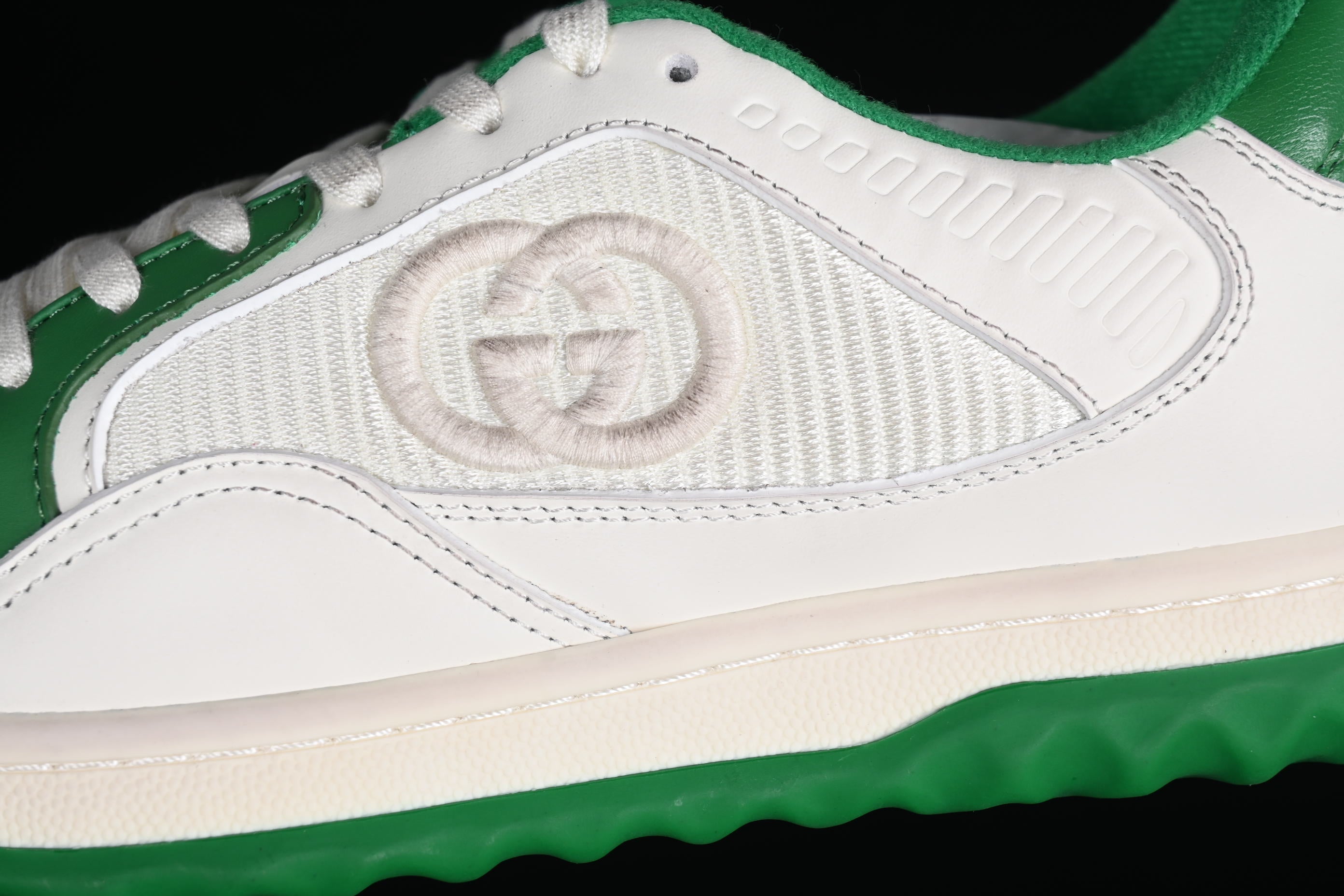 GucciUnisex Max 80 Leather - White/Green